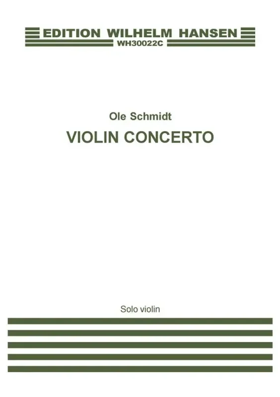 Ole Schmidt Violin Concerto Orchester mit Solo