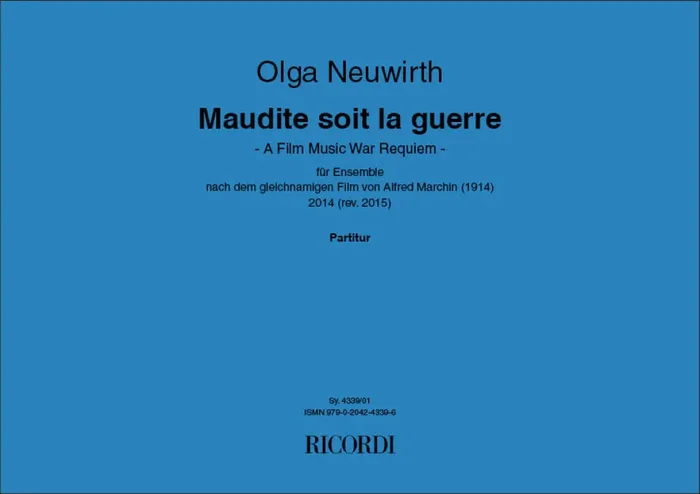 Olga Neuwirth Maudite soit la guerre Kammerensemble