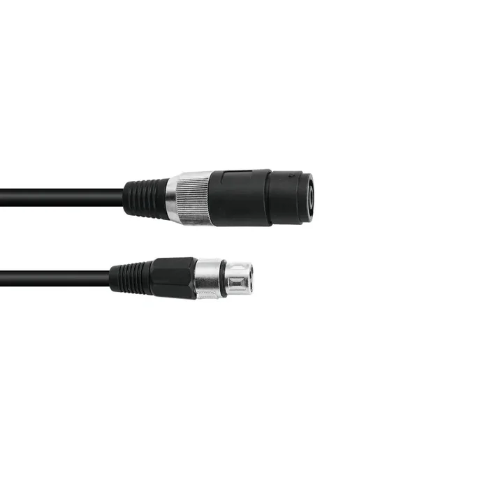 Omnitronic Adapterkabel Speaker(F)/XLR(F) 1m sw