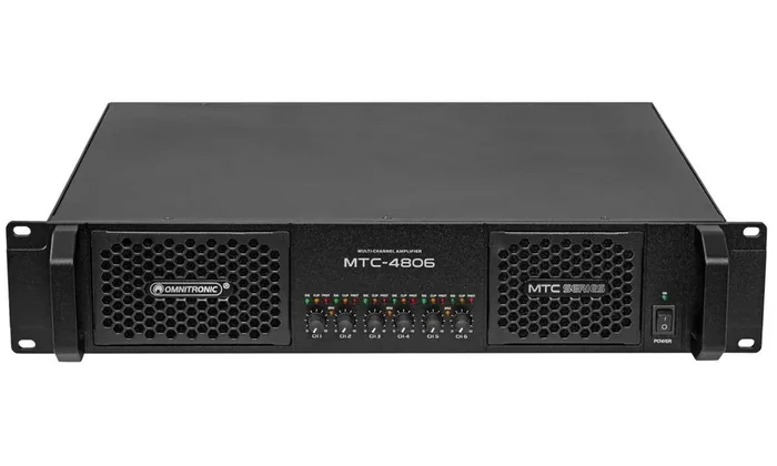 Omnitronic MTC-4806 6-Kanal Endstufe