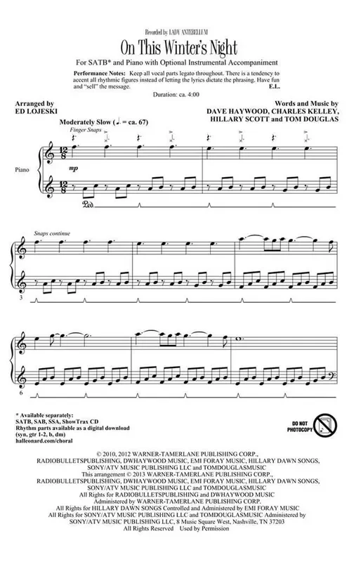 On This Winter‘s Night