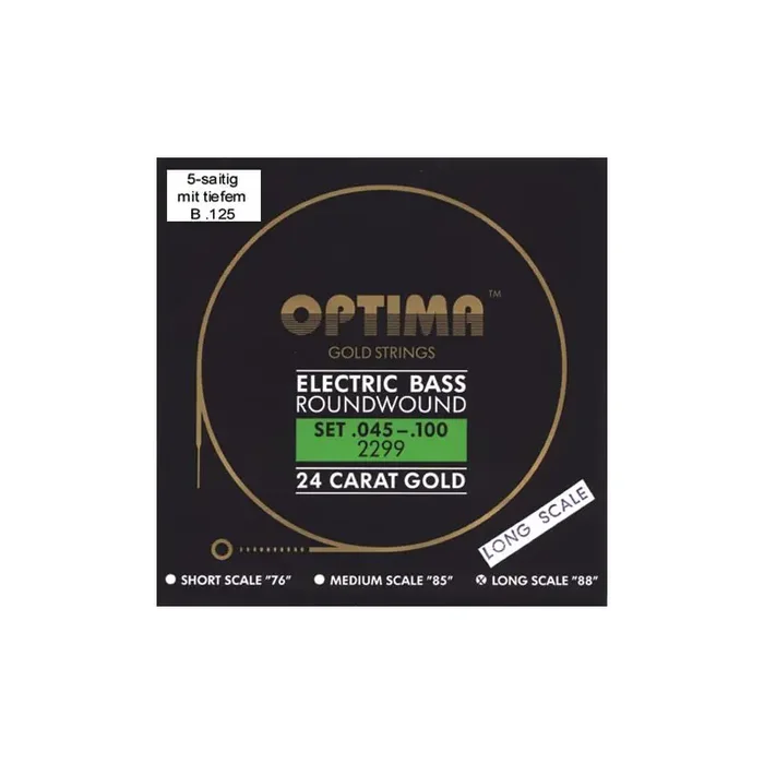 Optima Gold Bass 5 St. 2299/1B 045-125