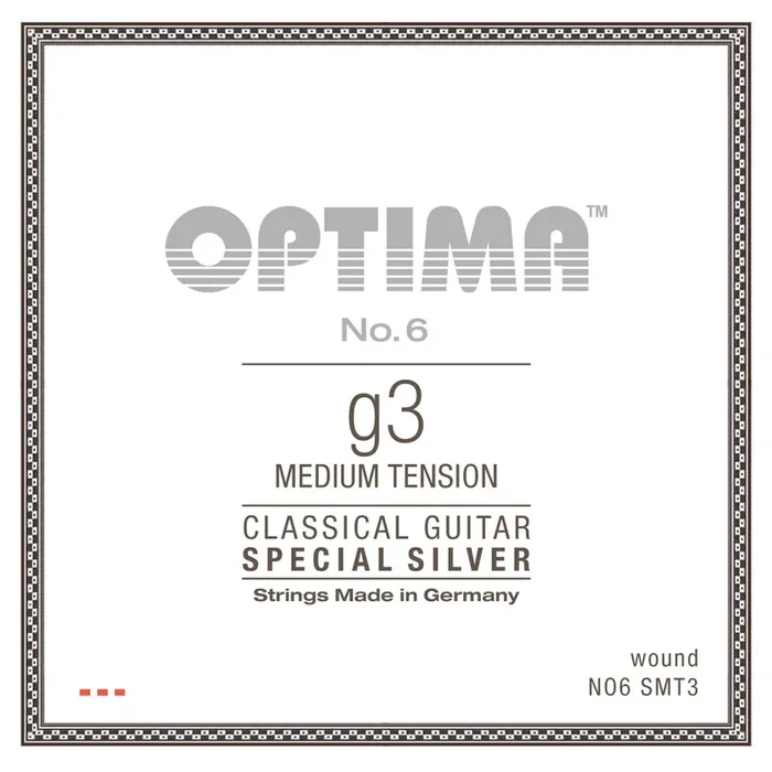 Optima Medium versilbert G3w