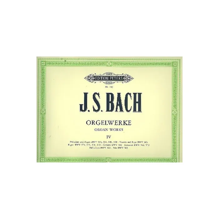 Orgelwerke Band 4