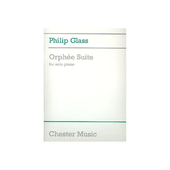 Orphée Suite for piano