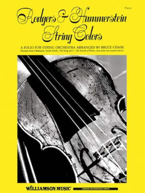 Oscar Hammerstein II Rodgers & Hammerstein-String Colors (Arr. Bruce Chase) Streichorchester