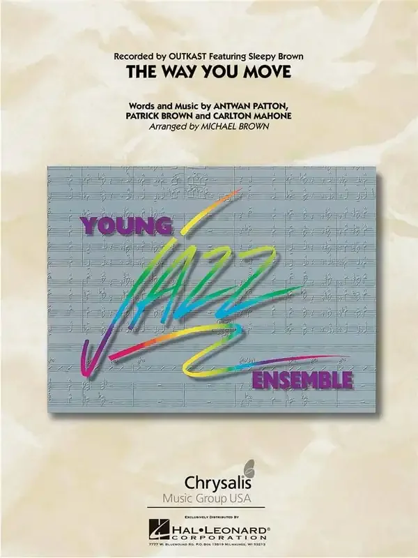 Outkast The Way You Move (Arr. Michael Brown) Jazz Ensemble