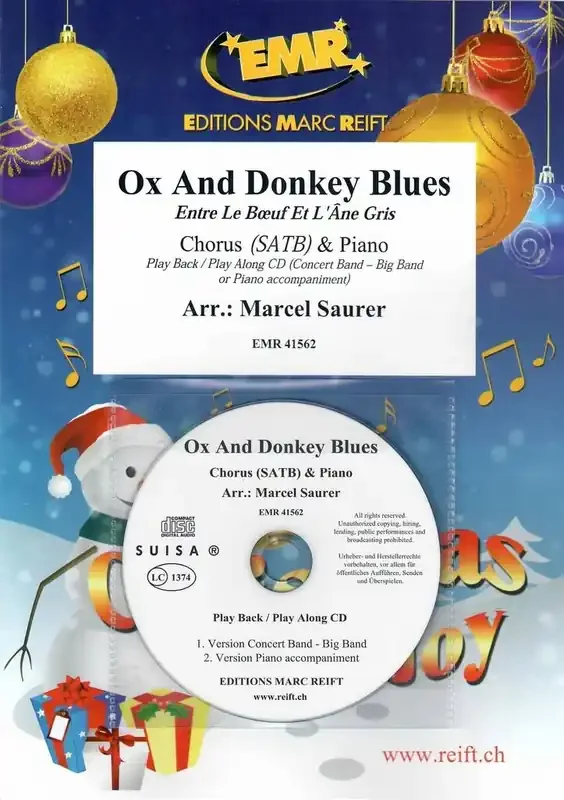 Ox And Donkey Blues (Arr. Marcel Saurer) Gemischter Chor mit Klavier/Orgel