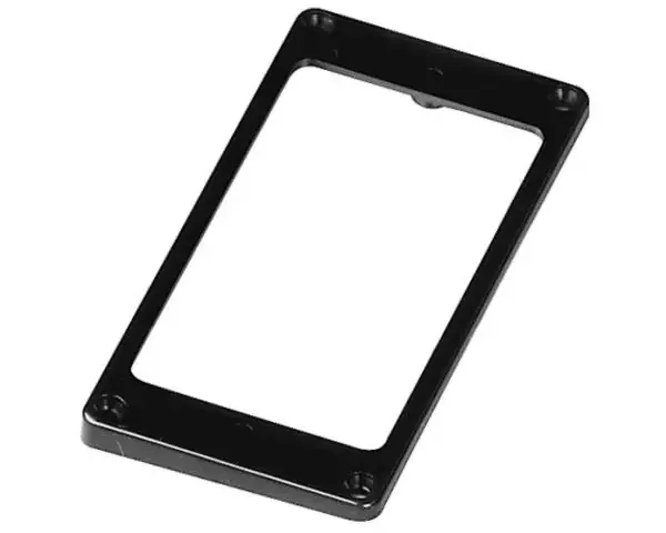 Partsland WSC Tonabnehmer-Rahmen MT40F-BLK