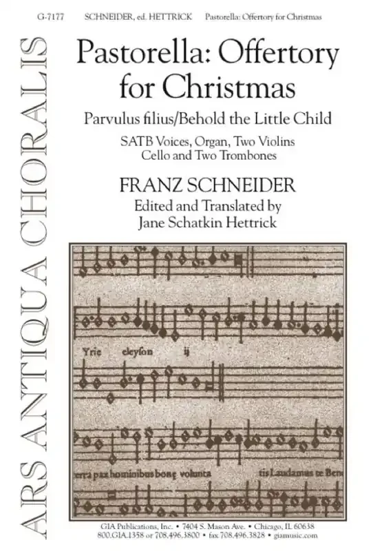 Pastorella Offertory for Christmas Gemischter Chor mit Begleitung
