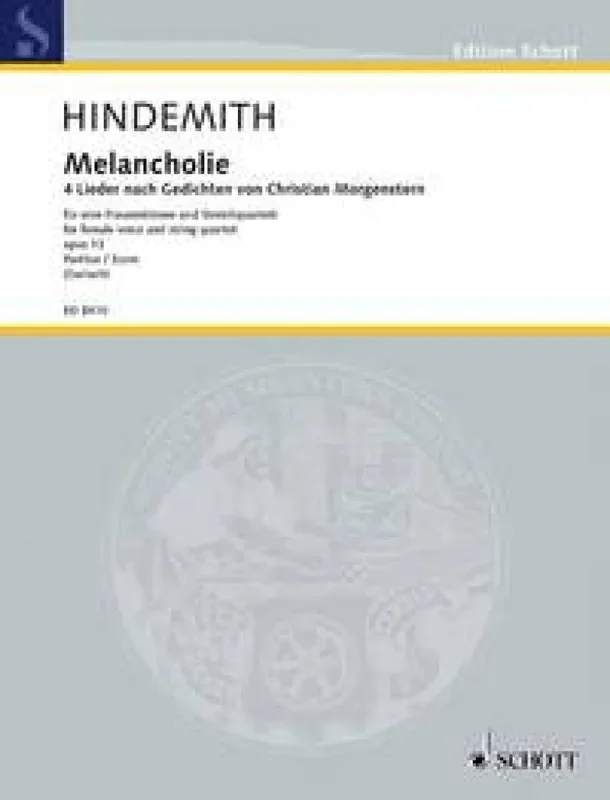Paul Hindemith Melancholy op. 13 Kammerensemble