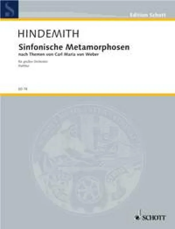 Paul Hindemith Symphonic Metamorphosis Orchester