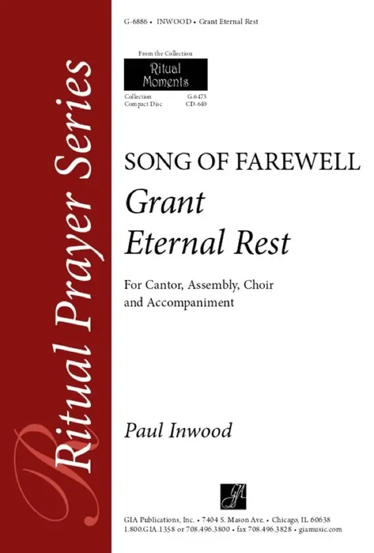 Paul Inwood Grant Eternal Rest Gesang Solo