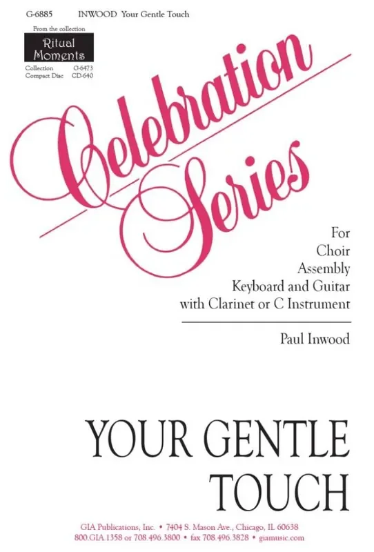 Paul Inwood Your Gentle Touch Gemischter Chor mit Klavier/Orgel