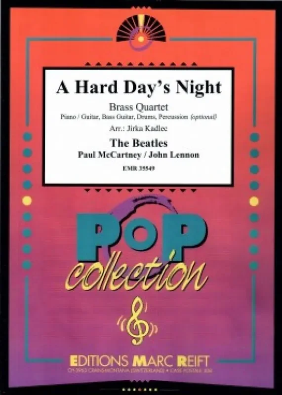 Paul McCartney A Hard Day‘s Night (Arr. Jirka Kadlec) Blechbläser Ensemble