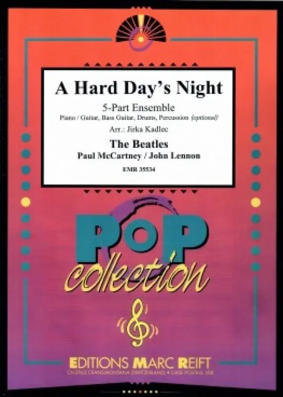 Paul McCartney A Hard Day‘s Night (Arr. Jirka Kadlec) Variables Ensemble