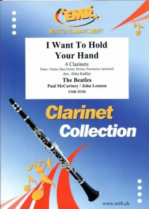 Paul McCartney I Want To Hold Your Hand (Arr. Jirka Kadlec) Klarinette Ensemble