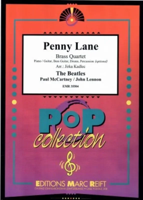 Paul McCartney Penny Lane (Arr. Jirka Kadlec) Blechbläser Ensemble