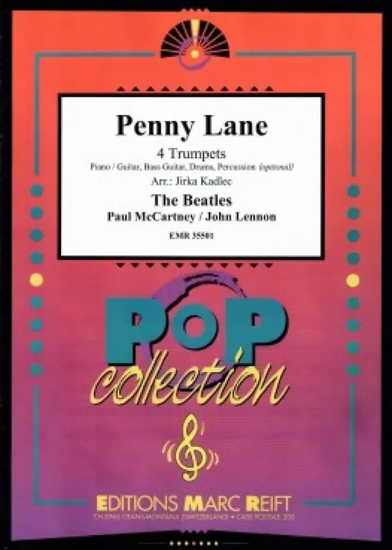 Paul McCartney Penny Lane (Arr. Jirka Kadlec) Trompete Ensemble