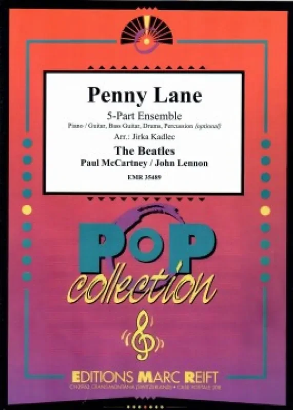 Paul McCartney Penny Lane (Arr. Jirka Kadlec) Variables Ensemble