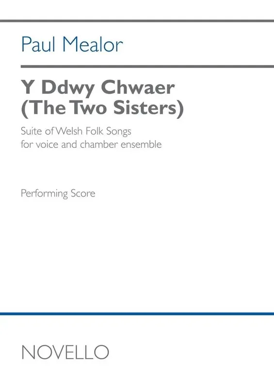Paul Mealor Y Ddwy Chwaer (The Two Sisters) (full score) Kammerensemble