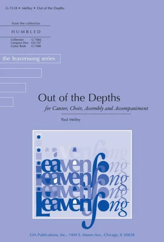 Paul Melley Out of the Depths Gemischter Chor mit Begleitung