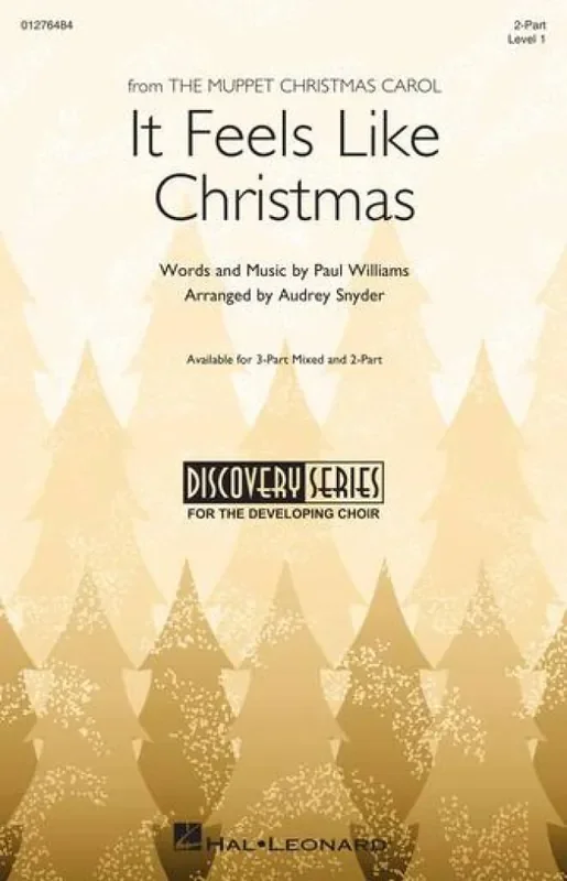 Paul Williams It Feels Like Christmas (Arr. Audrey Snyder) Gemischter Chor mit Begleitung