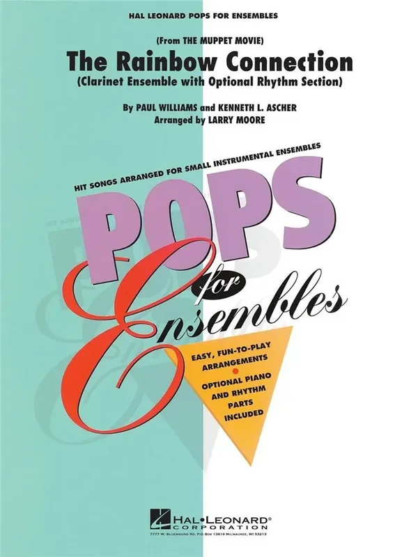 Paul Williams Rainbow Connection (Arr. Larry Moore) Klarinette Ensemble