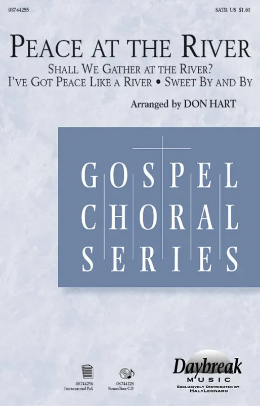 Peace at the River (Arr. Don Hart) Gemischter Chor mit Begleitung