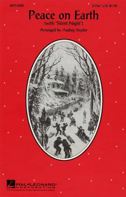 Peggy Lee Peace on Earth (Silent Night) (Arr. Audrey Snyder) Frauenchor mit Begleitung