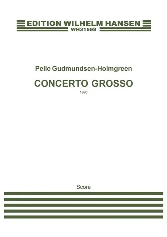 Pelle Gudmundsen-Holmgreen Concerto Grosso Orchester