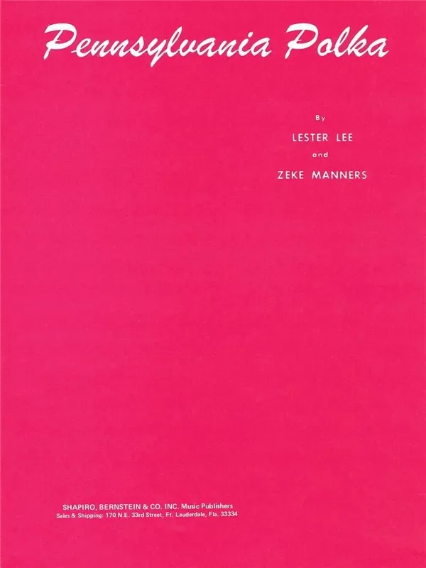 Pennsylvania Polka Klavier, Gesang, Gitarre (Songbooks)