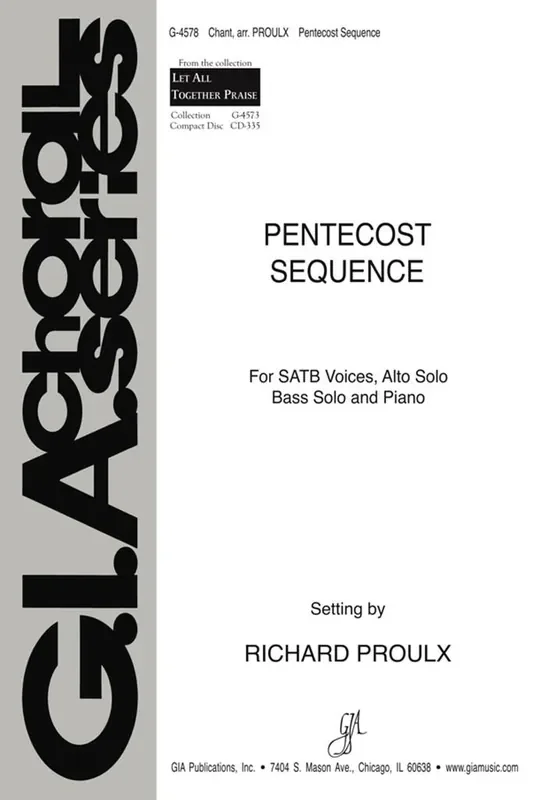 Pentecost Sequence (Arr. Richard Proulx) Gemischter Chor mit Begleitung