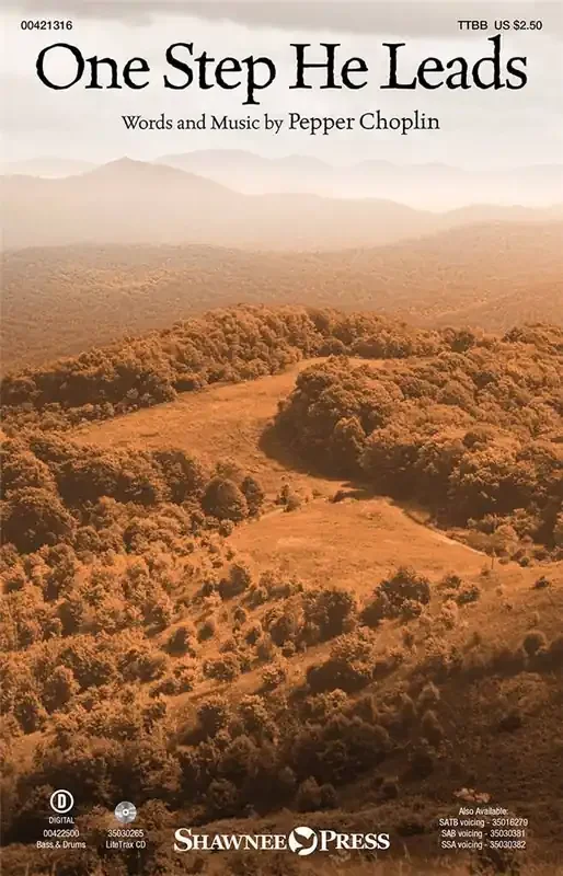 Pepper Choplin One Step He Leads Männerchor mit Begleitung