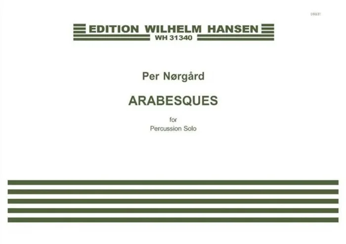 Per Nørgård Arabesques Sonstige Percussion