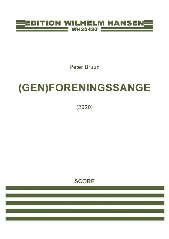 Peter Bruun (Gen)Foreningssange Gemischter Chor mit Begleitung