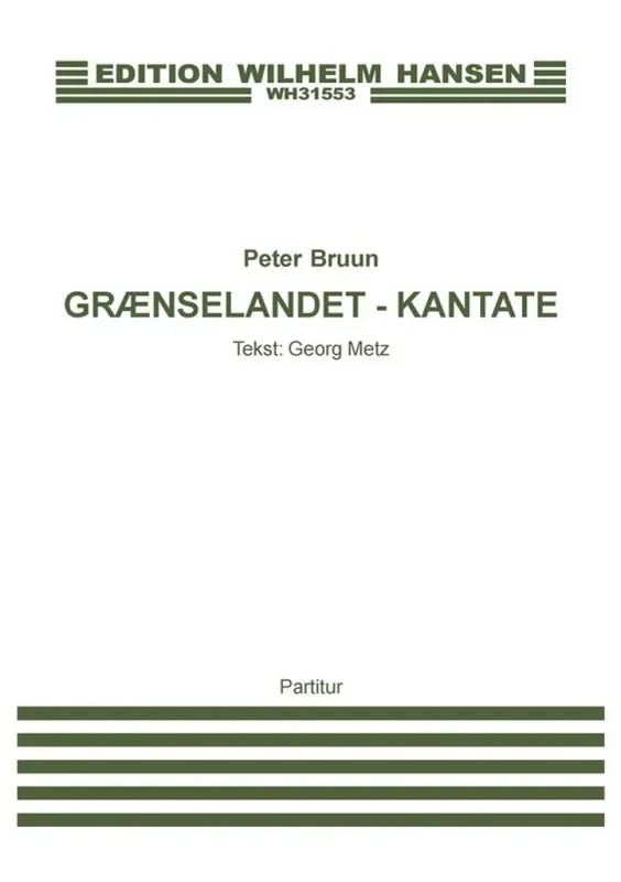 Peter Bruun Grænselandet – Kantate Orchester