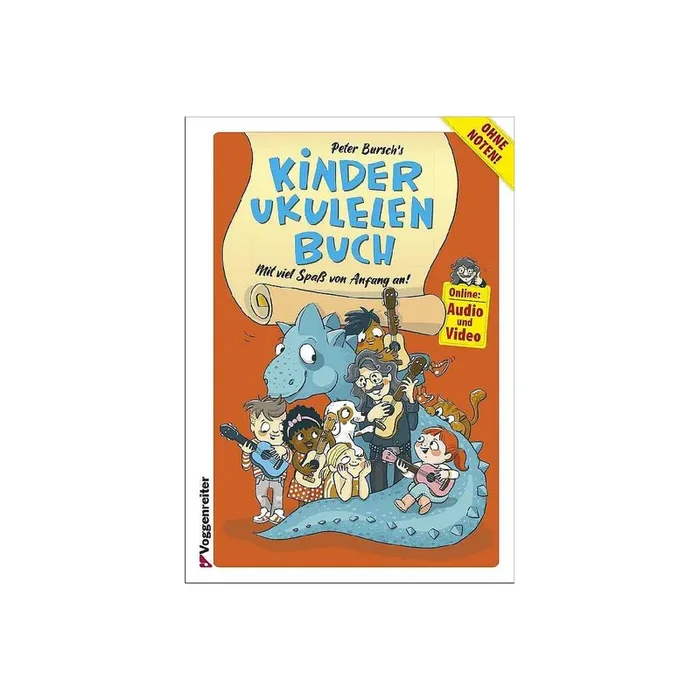 Peter Bursch‘s Kinder Ukulelenbuch (+Online Audio/Video)