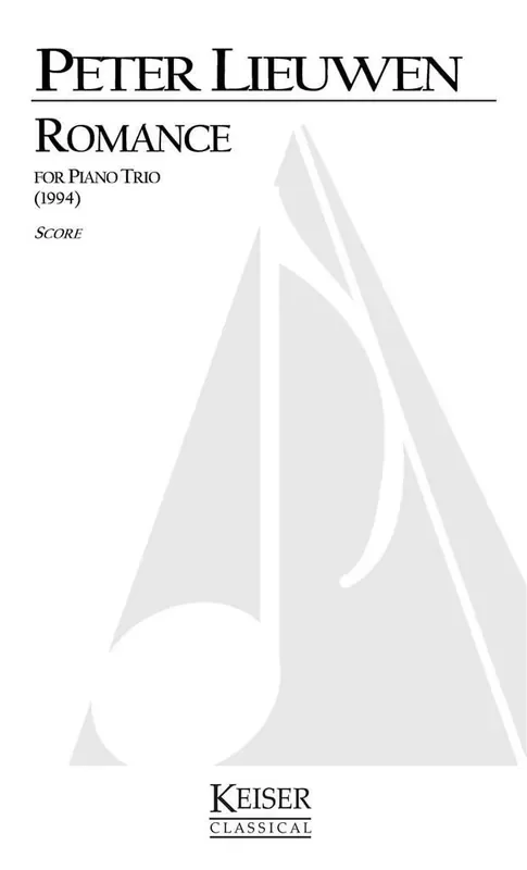 Peter Lieuwen Romance for Piano Trio Klaviertrio