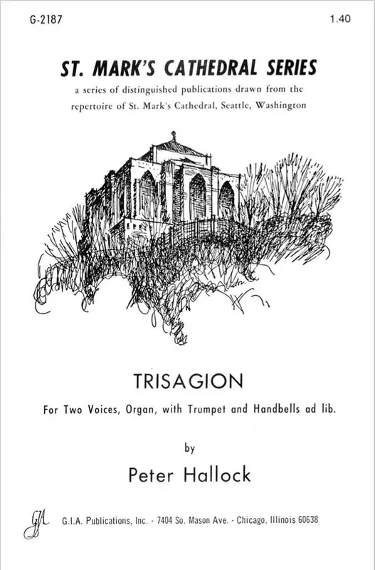 Peter R. Hallock Trisagion Gemischter Chor mit Begleitung