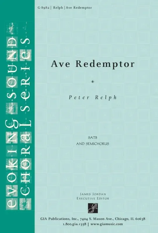 Peter Relph Ave Redemptor Gemischter Chor mit Begleitung