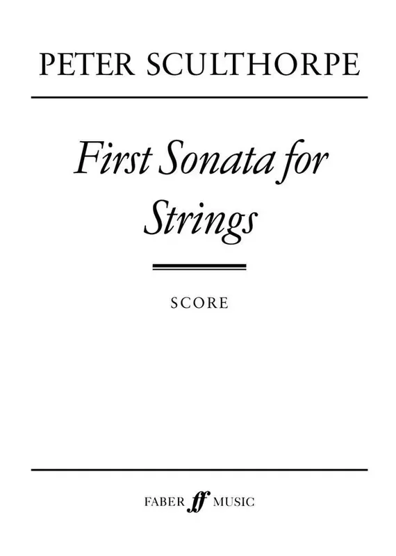Peter Sculthorpe First Sonata for Strings Streichensemble