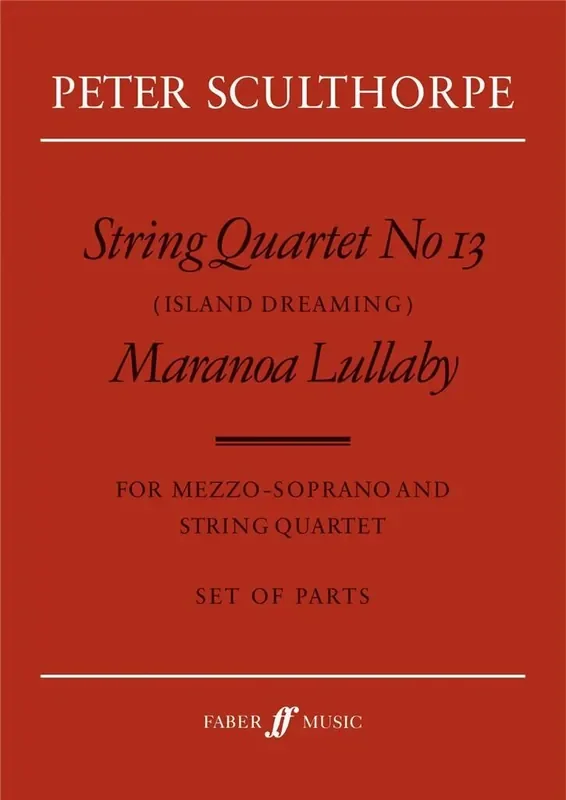 Peter Sculthorpe String Quartet No.13/Maranoa Streichquartett