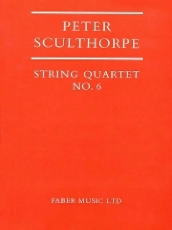 Peter Sculthorpe String Quartet No.6 Streichquartett