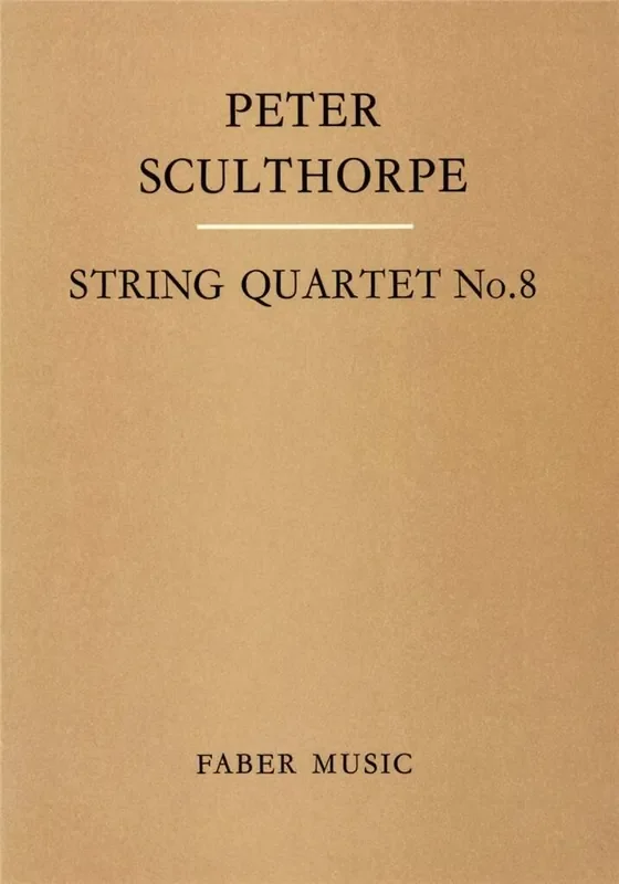 Peter Sculthorpe String Quartet No.8 Streichquartett