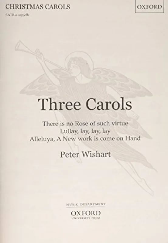 Peter Wishart Three Carols Gemischter Chor mit Begleitung