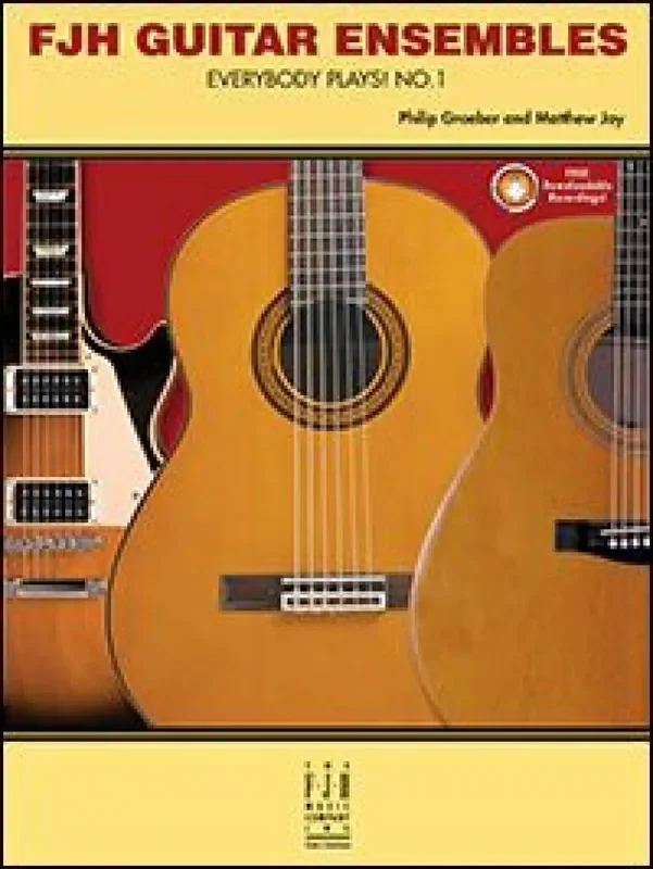 Philip Groeber FJH Guitar Ensembles Everybody Plays No. 1 Gitarren Ensemble