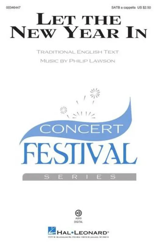 Philip Lawson Let the New Year In Gemischter Chor A cappella