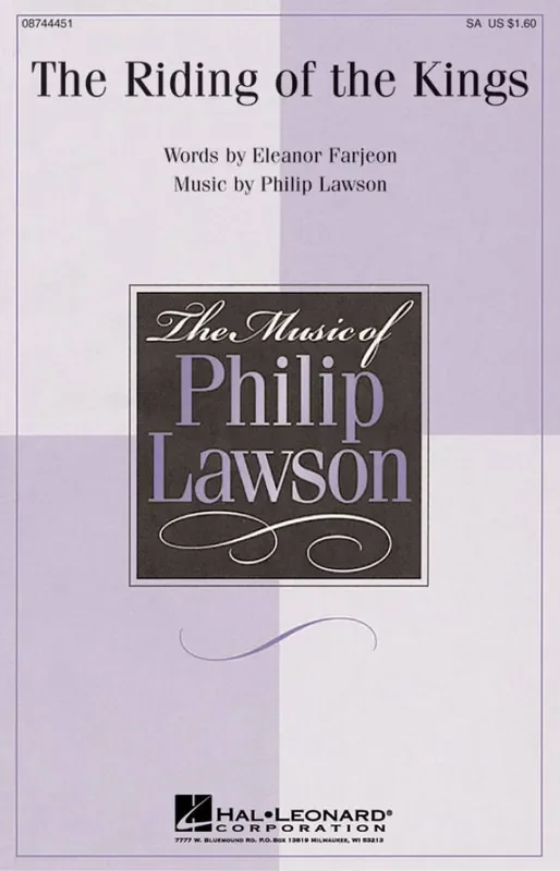 Philip Lawson The Riding of the Kings Frauenchor mit Begleitung