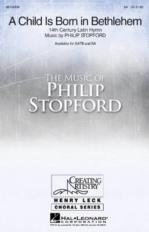 Philip W. J. Stopford A Child is Born in Bethlehem Frauenchor mit Begleitung